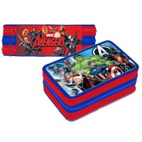 3249: Avengers 3 Zipped Filled Pencil Case (45 Piece)